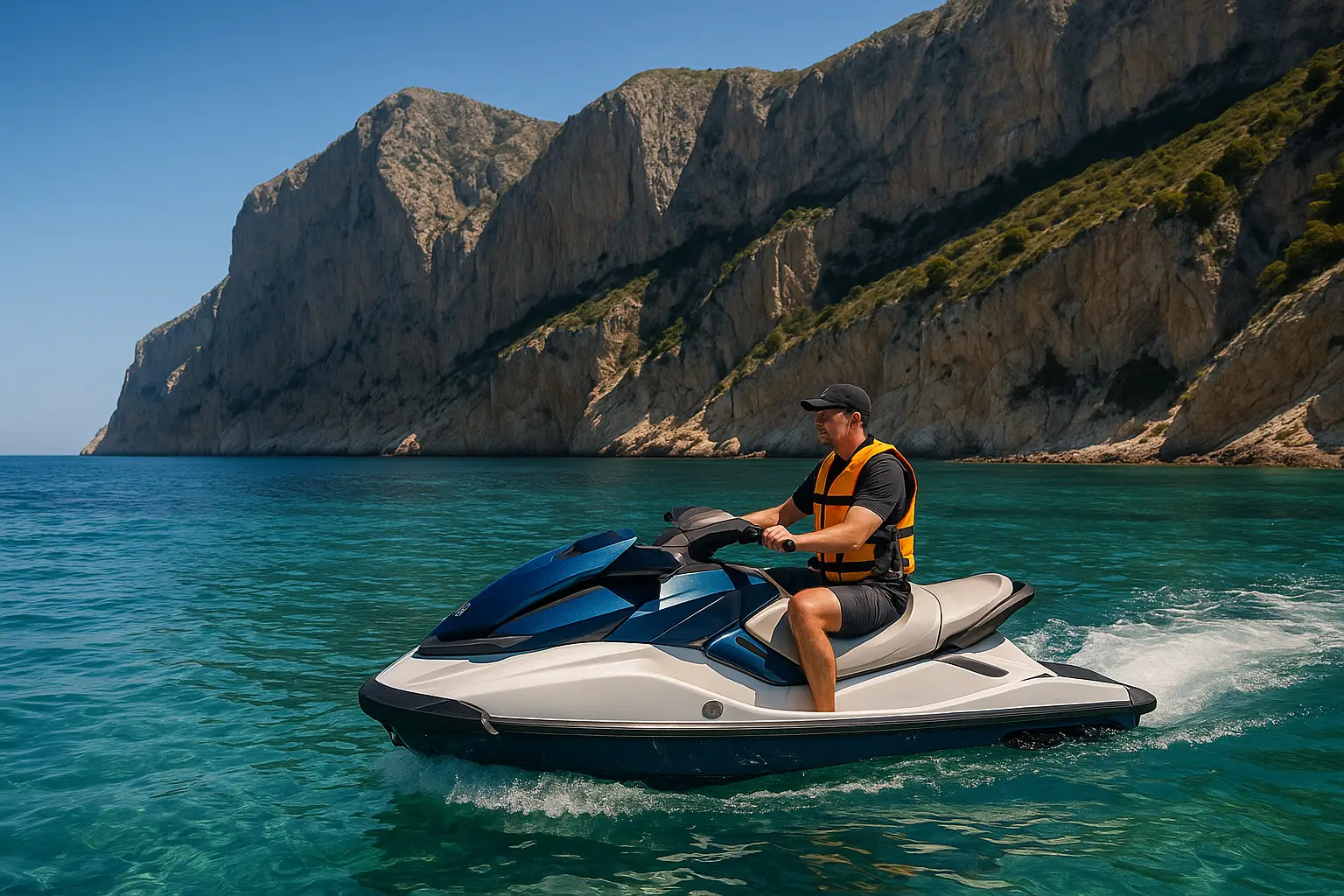 Navegar y Explorar en Moto de Agua desde La Bocana Sailing Point