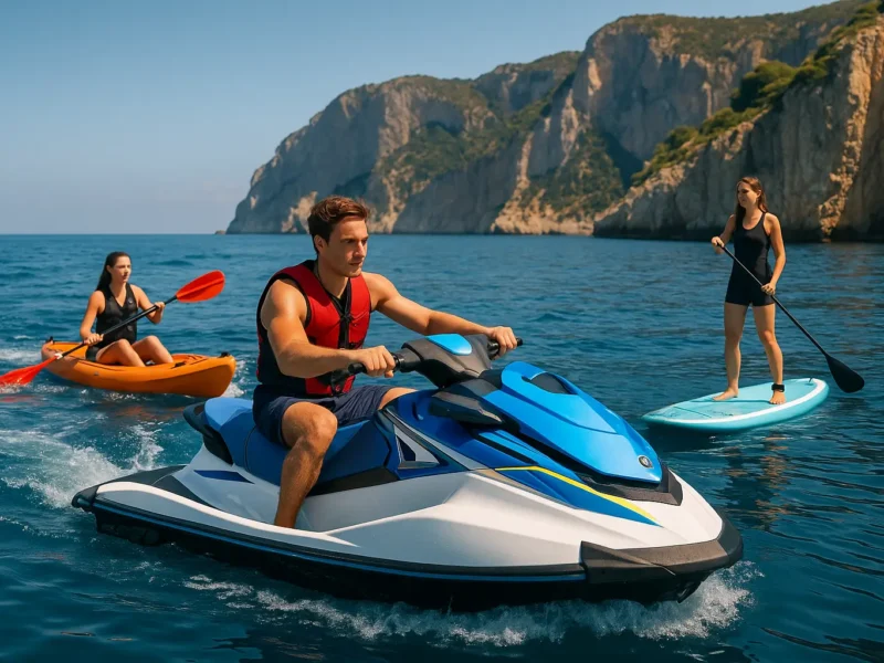 Packs de Actividades Náuticas en Altea ▷ Packs aventura Motos de agua, Kayak y Paddle Surf