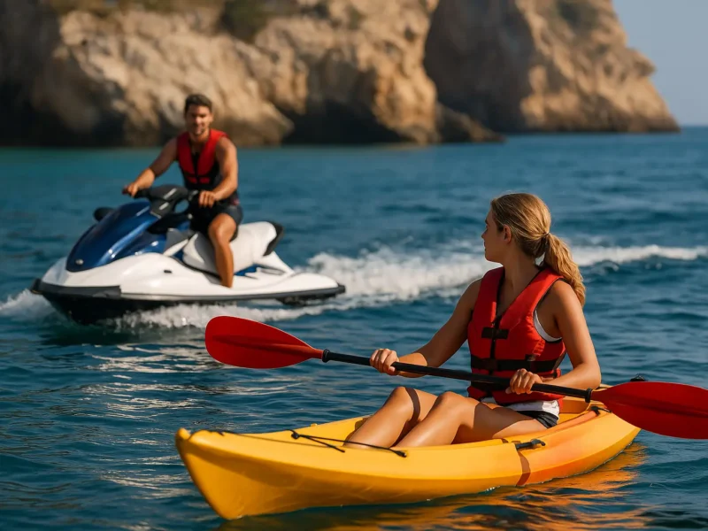 Packs de Actividades Náuticas en Altea ▷ Packs aventura Motos de agua, Kayak y Paddle Surf
