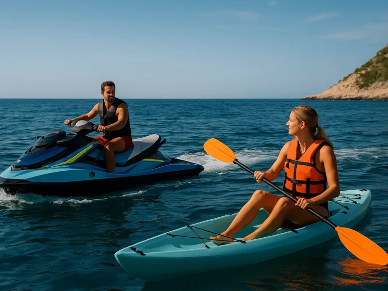 Packs de Actividades Náuticas en Altea ▷ Packs aventura Motos de agua, Kayak y Paddle Surf