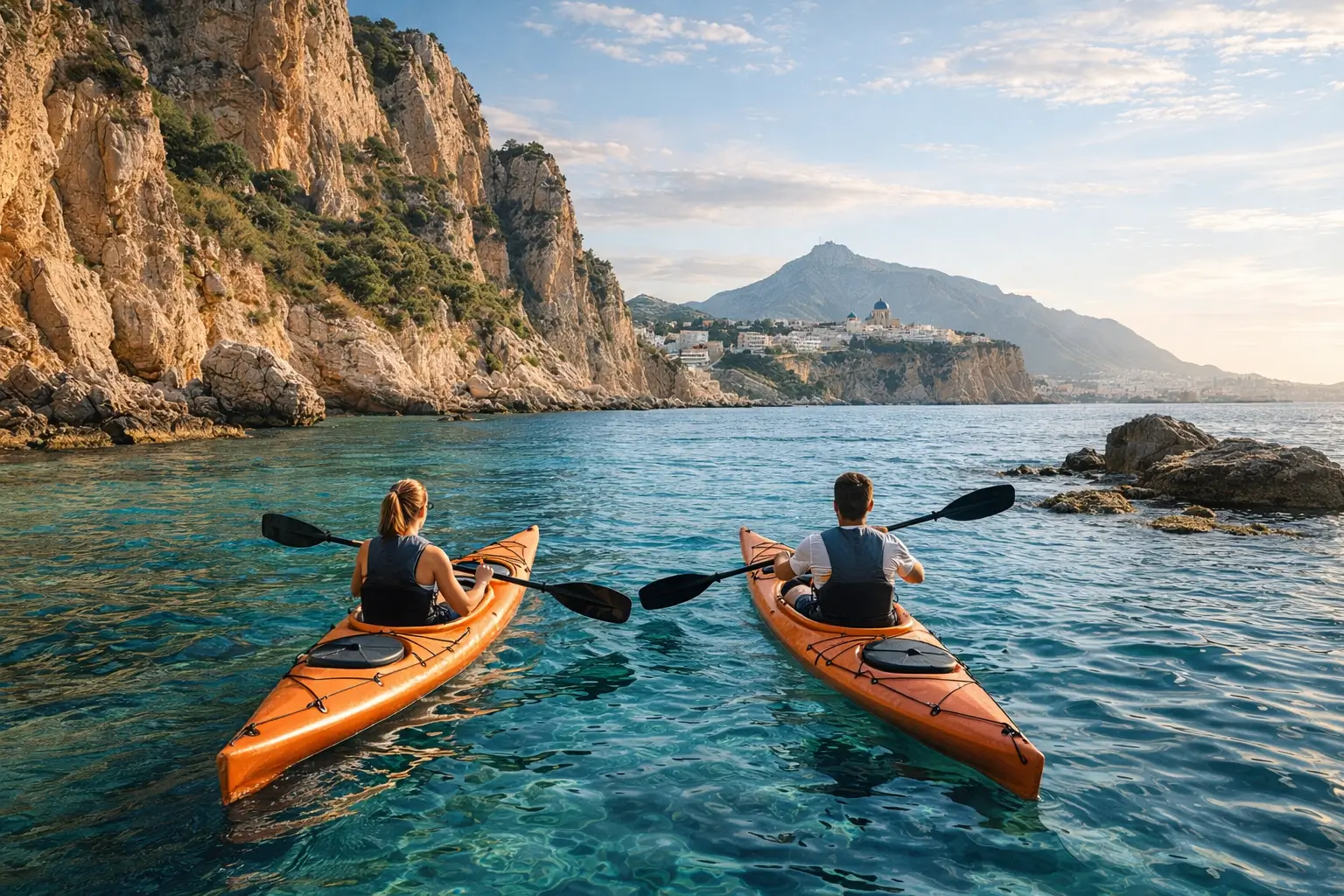 Excursiones en kayak en Altea: remar despacio, mirar diferente