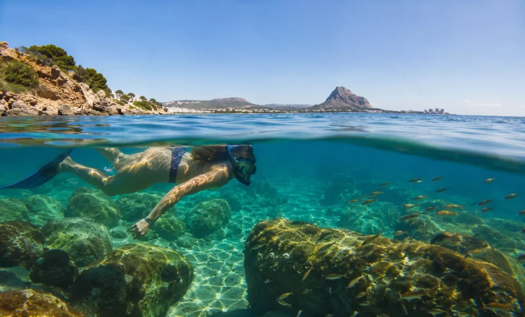 Snorkel en Altea: una forma fácil de descubrir el Mediterráneo desde el agua